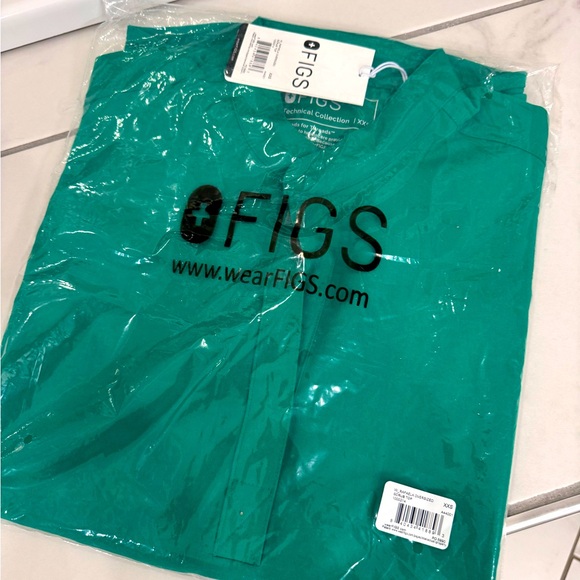 Limited edition FIGS Rafaela Evergreen top size XXS. Brand new, with tags - Picture 2 of 3